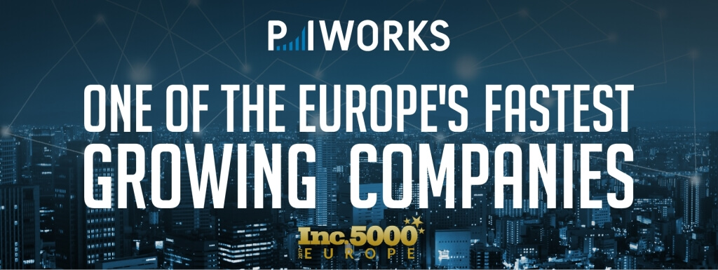 Inc. Names P.I. Works One of the Europe's Fastest-Growing Private Companies