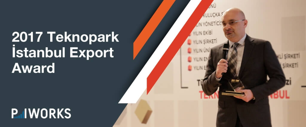 P.I. Works Wins Teknopark Istanbul "Technology Export Award"